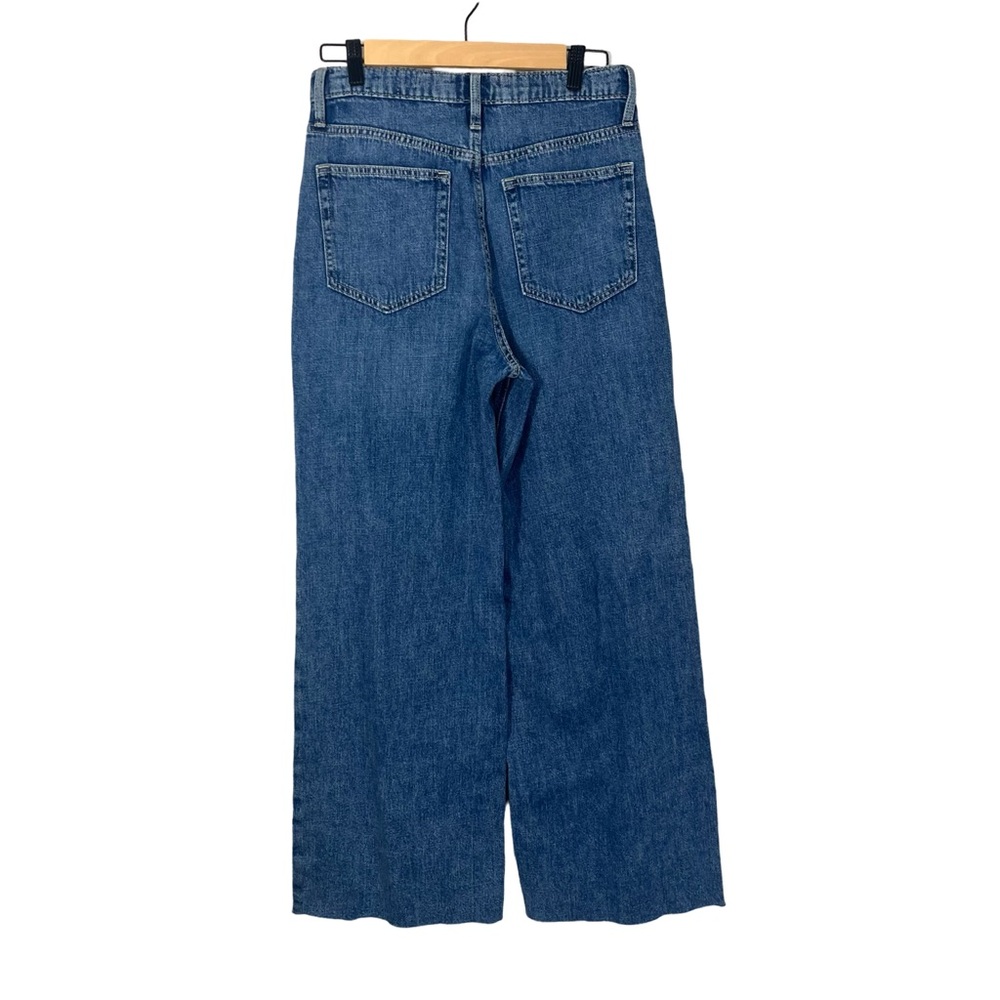GAP High Rise Wide Leg Jeans Size 28 Size 6 - Picture 3 of 8